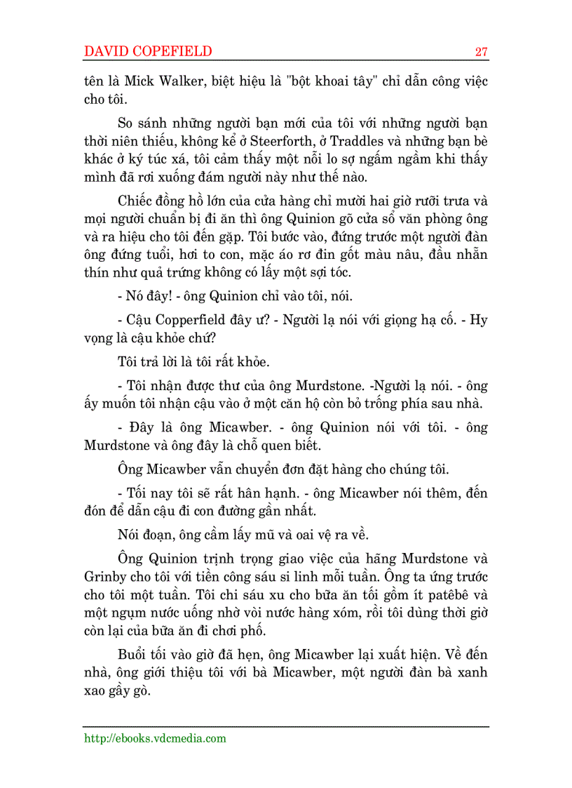 image for page Hồi ức David Coppefield Charles Dickens