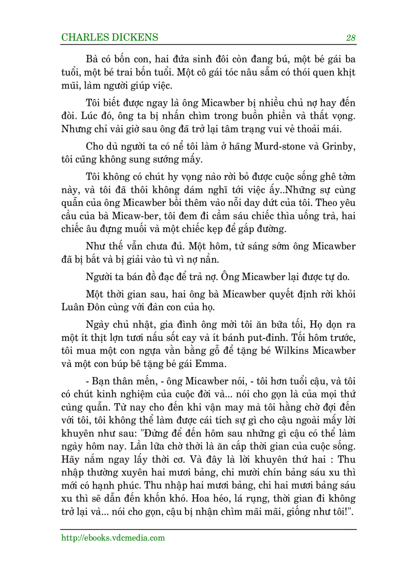 image for page Hồi ức David Coppefield Charles Dickens