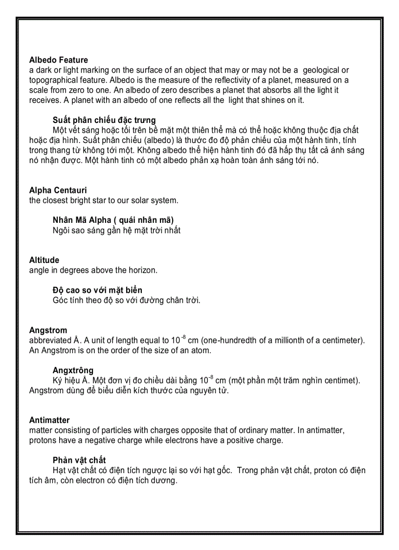 image for page Từ điển Thiên văn học