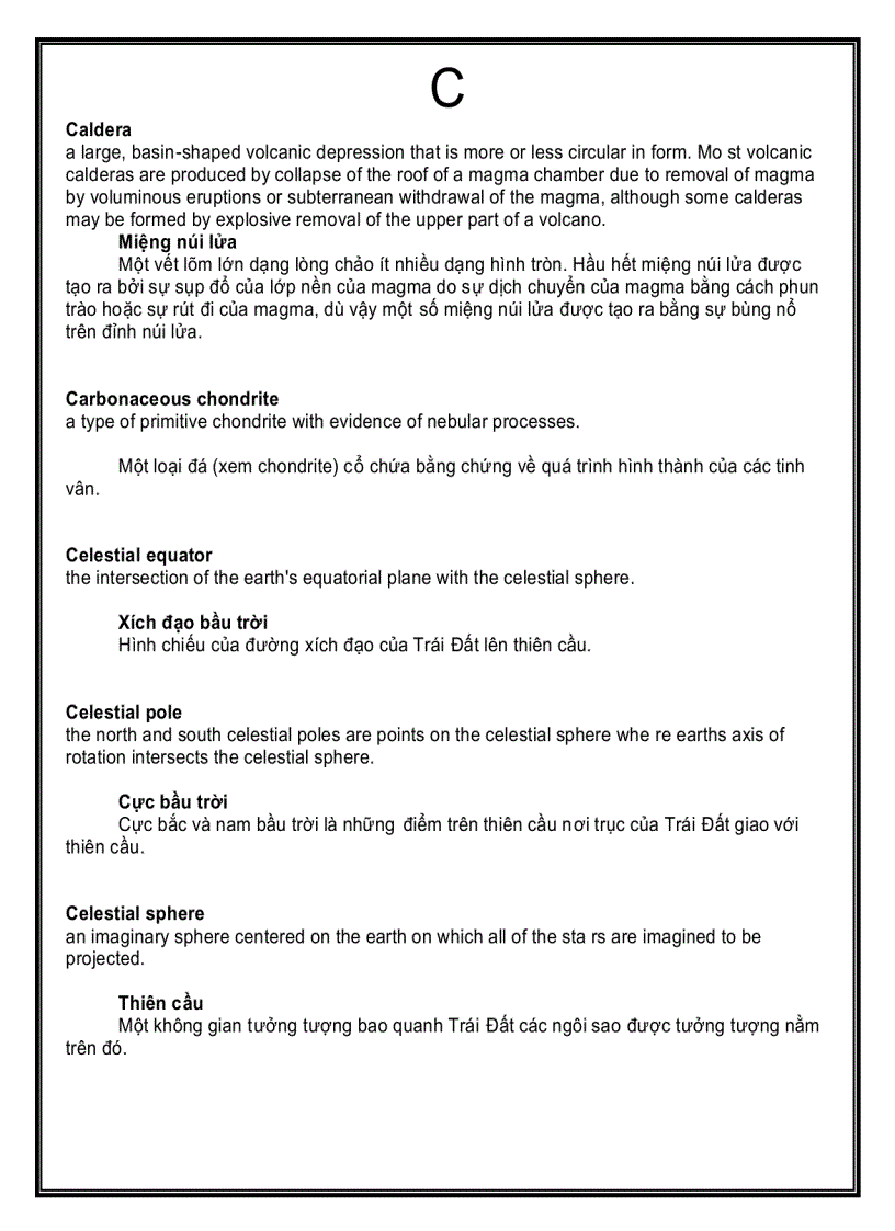 image for page Từ điển Thiên văn học