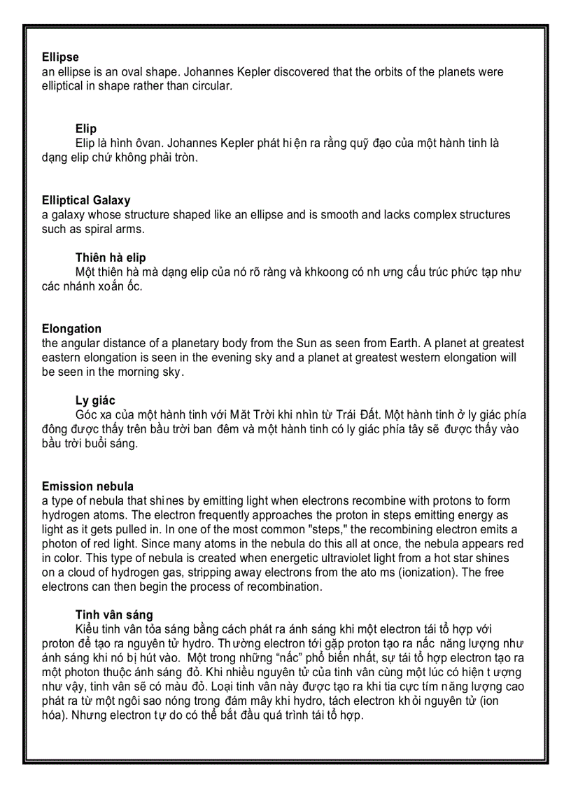 image for page Từ điển Thiên văn học