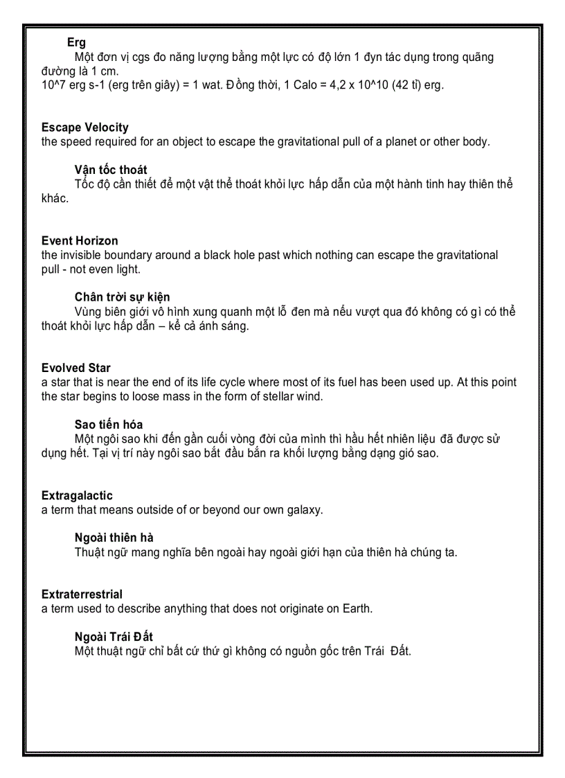 image for page Từ điển Thiên văn học