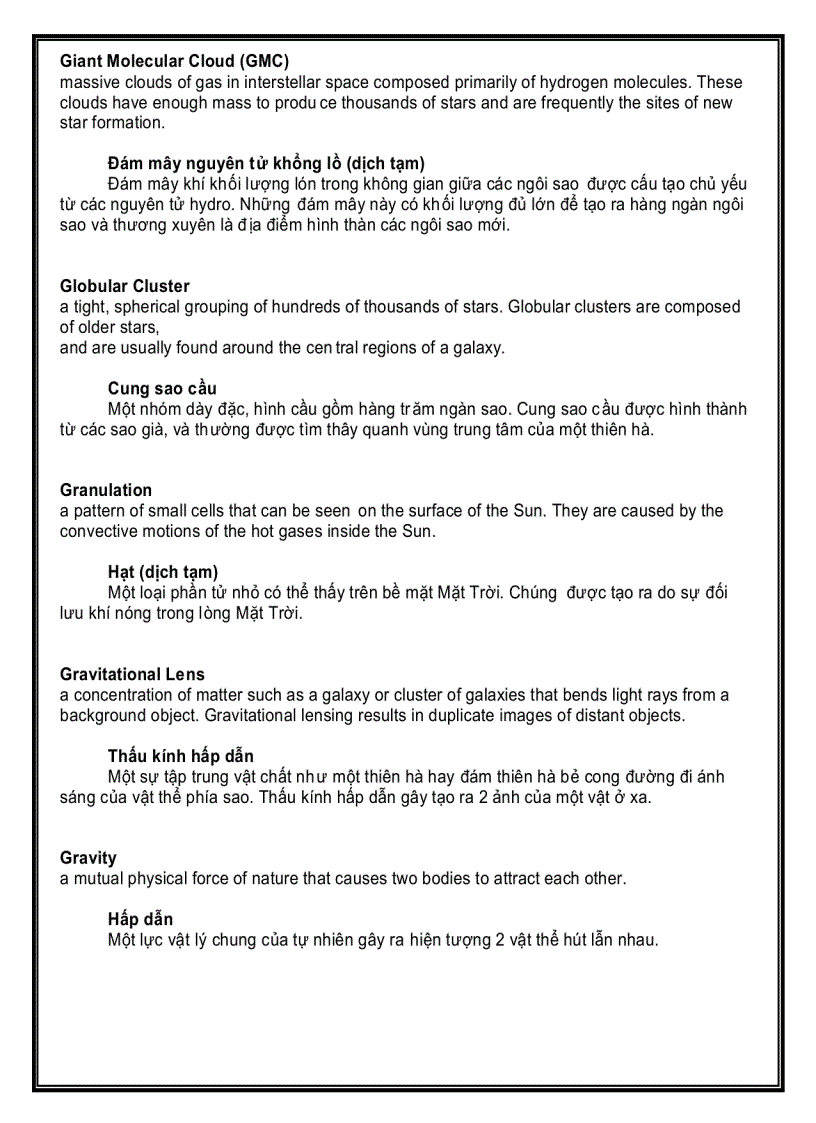 image for page Từ điển Thiên văn học