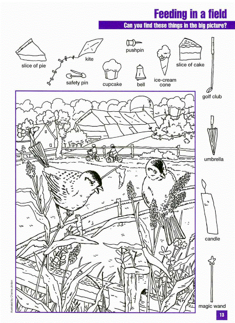 image for page Luyện kỹ năng quan sát Hidden pictures