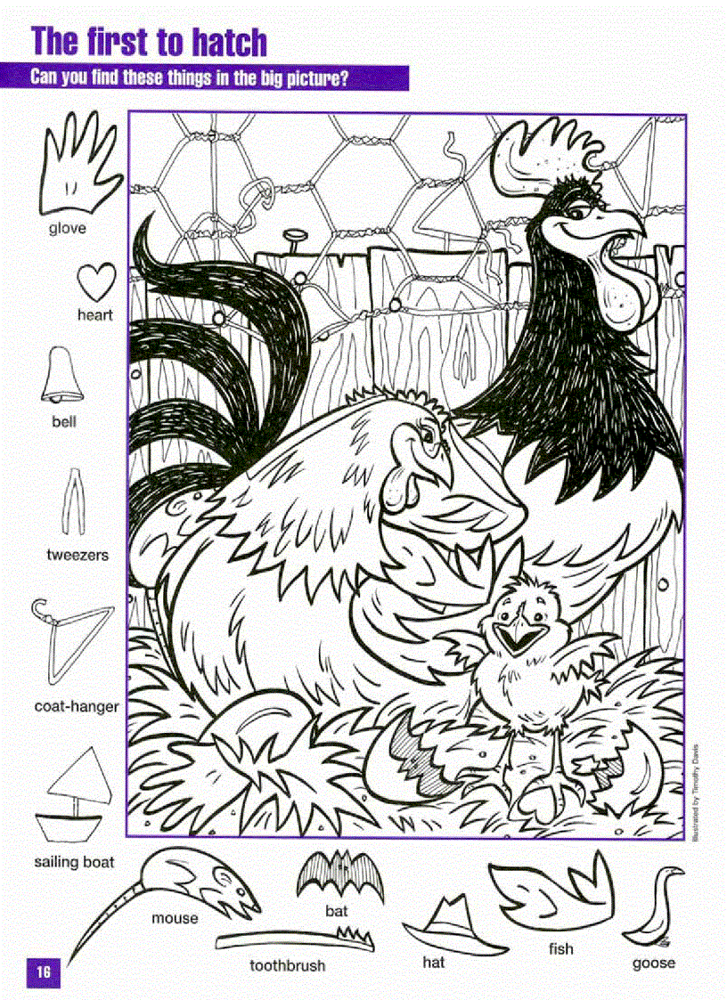 image for page Luyện kỹ năng quan sát Hidden pictures