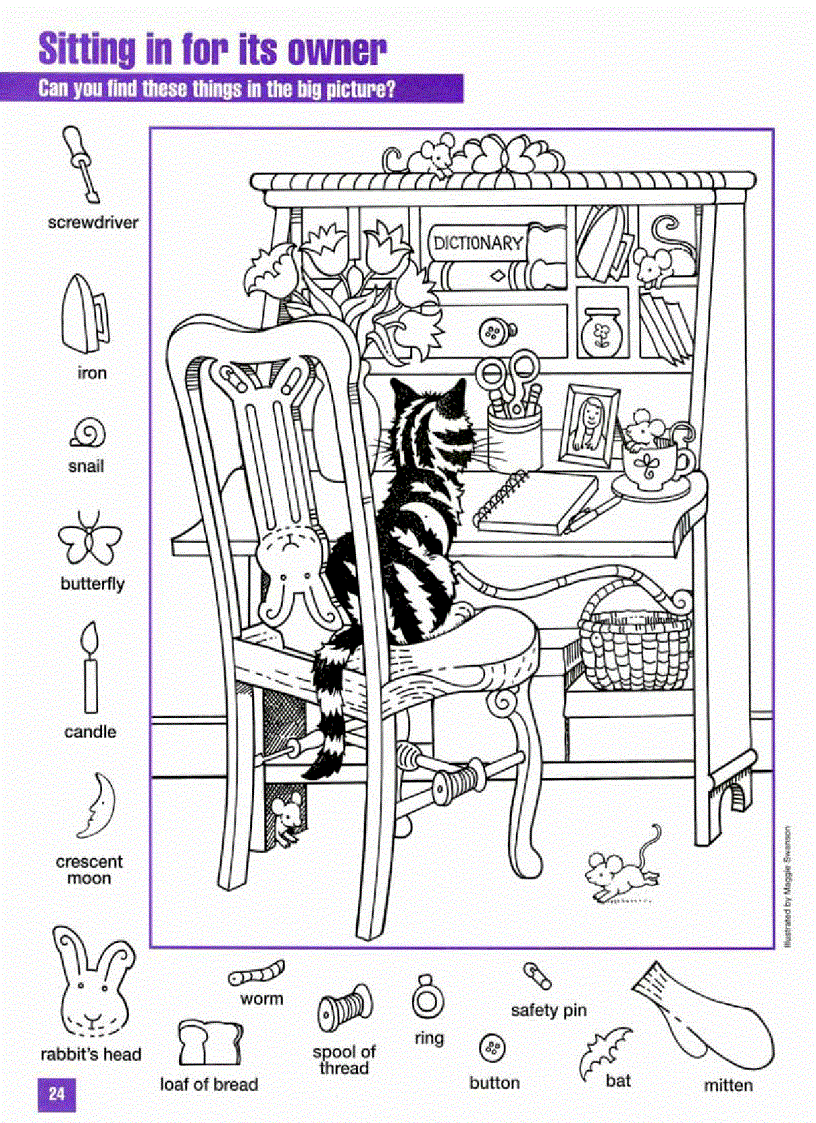 image for page Luyện kỹ năng quan sát Hidden pictures