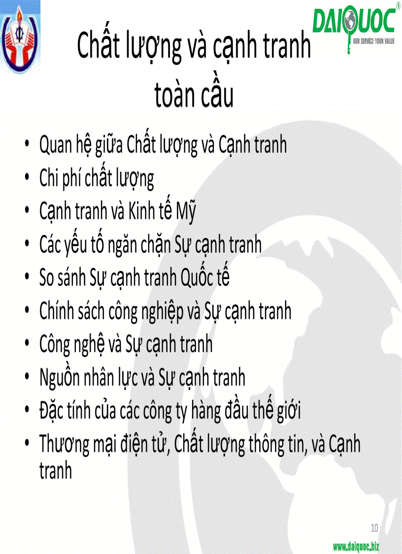 image for page Quản trị chất lượng giáo trình