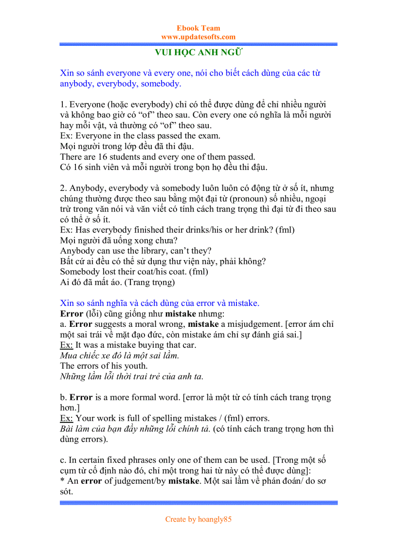 image for page Vui học Anh ngữ