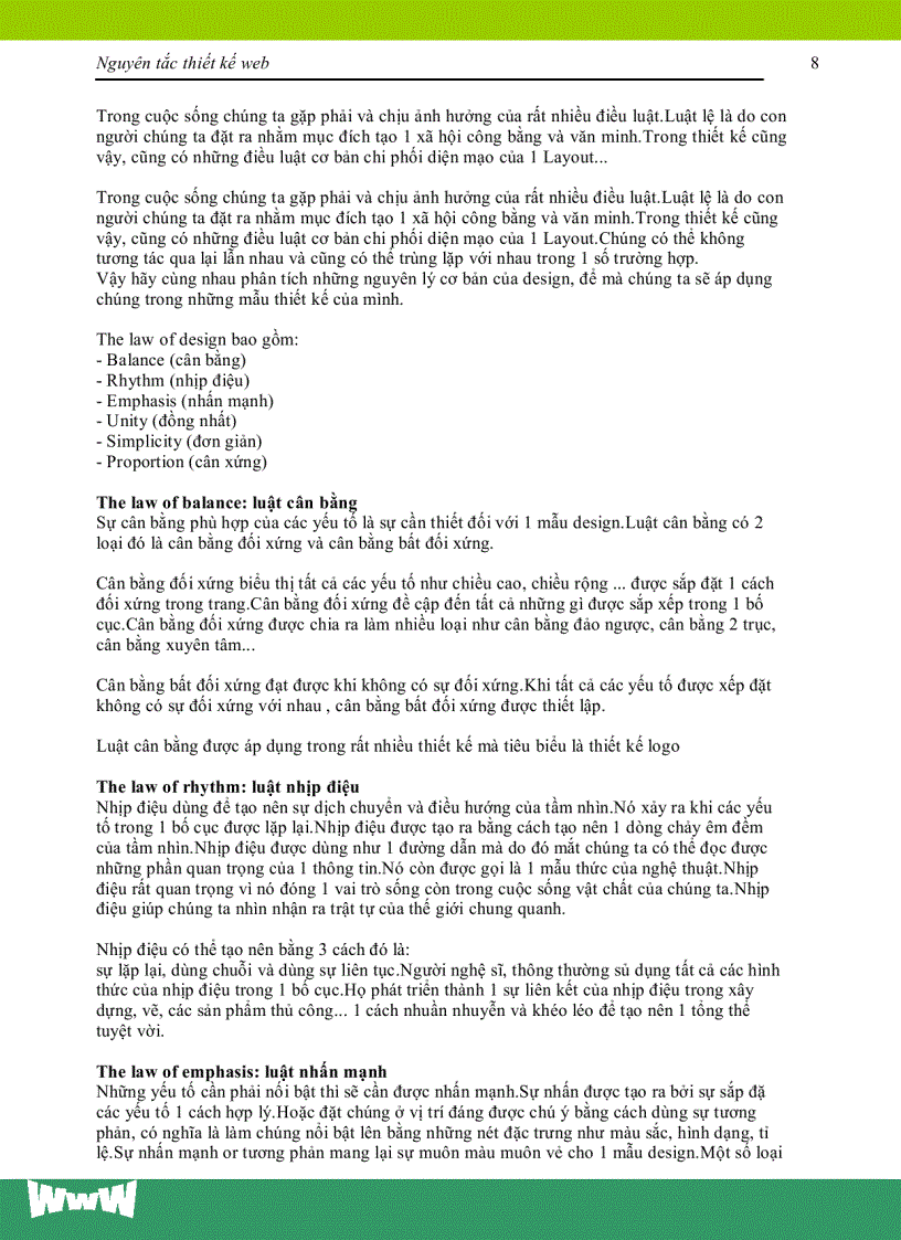 image for page Nguyên tắc thiết kế web 1
