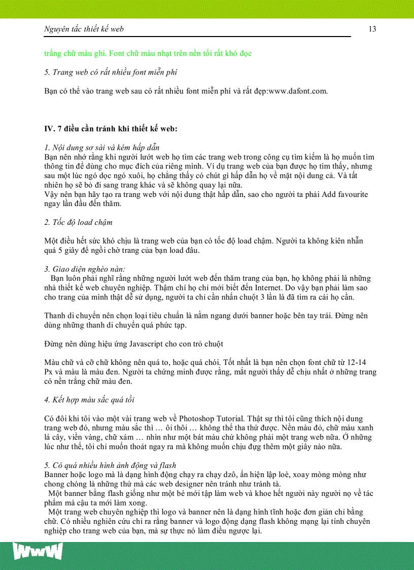 image for page Nguyên tắc thiết kế web 1