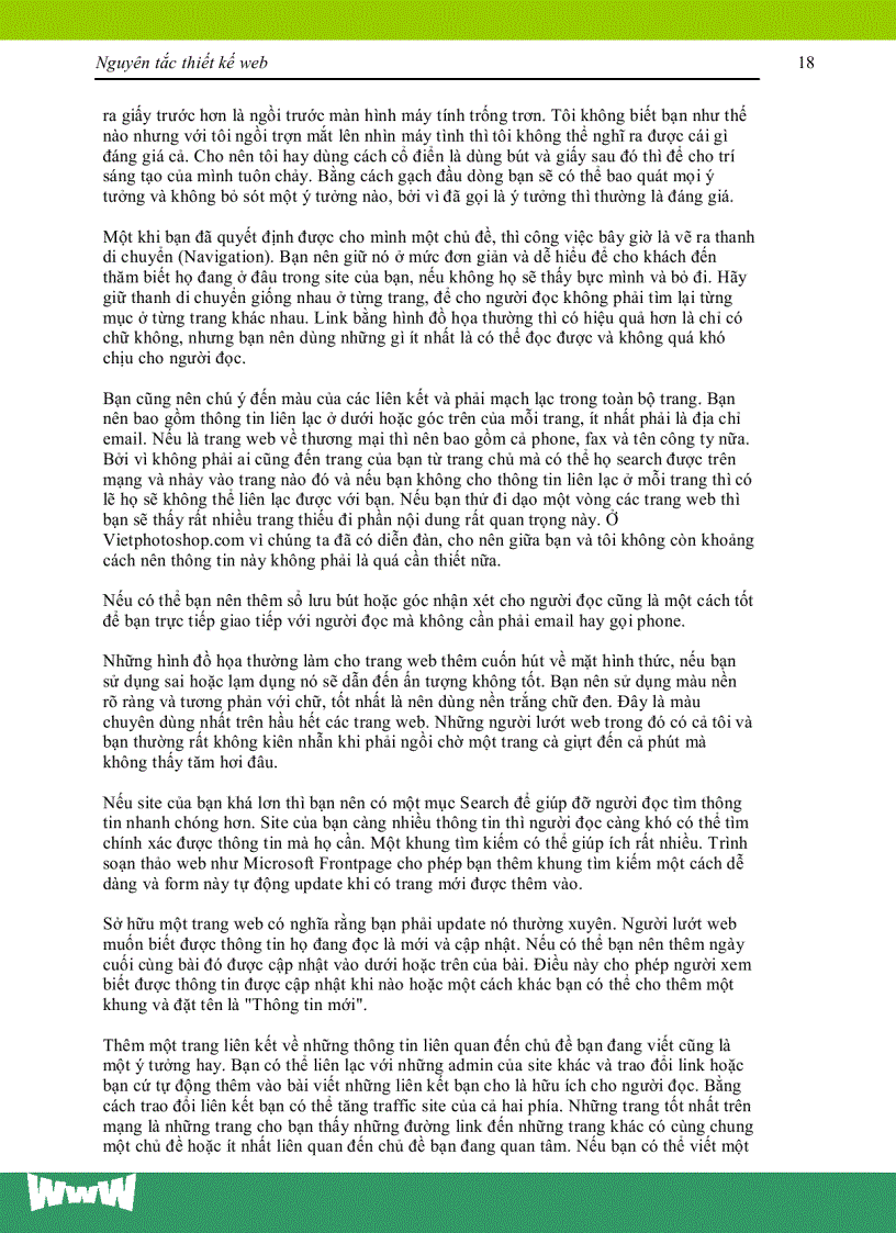 image for page Nguyên tắc thiết kế web 1