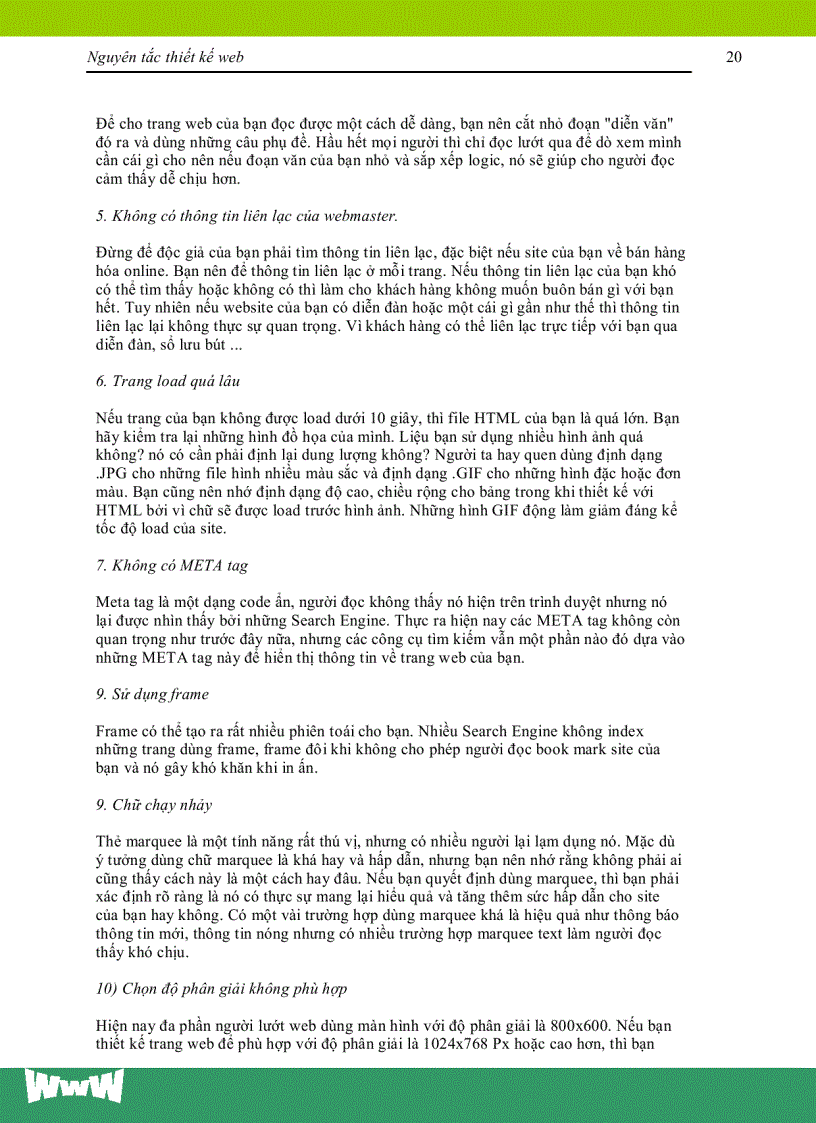 image for page Nguyên tắc thiết kế web 1