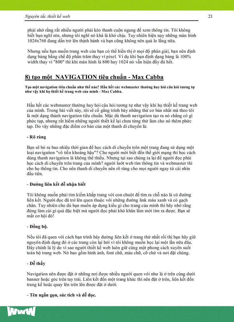 image for page Nguyên tắc thiết kế web 1