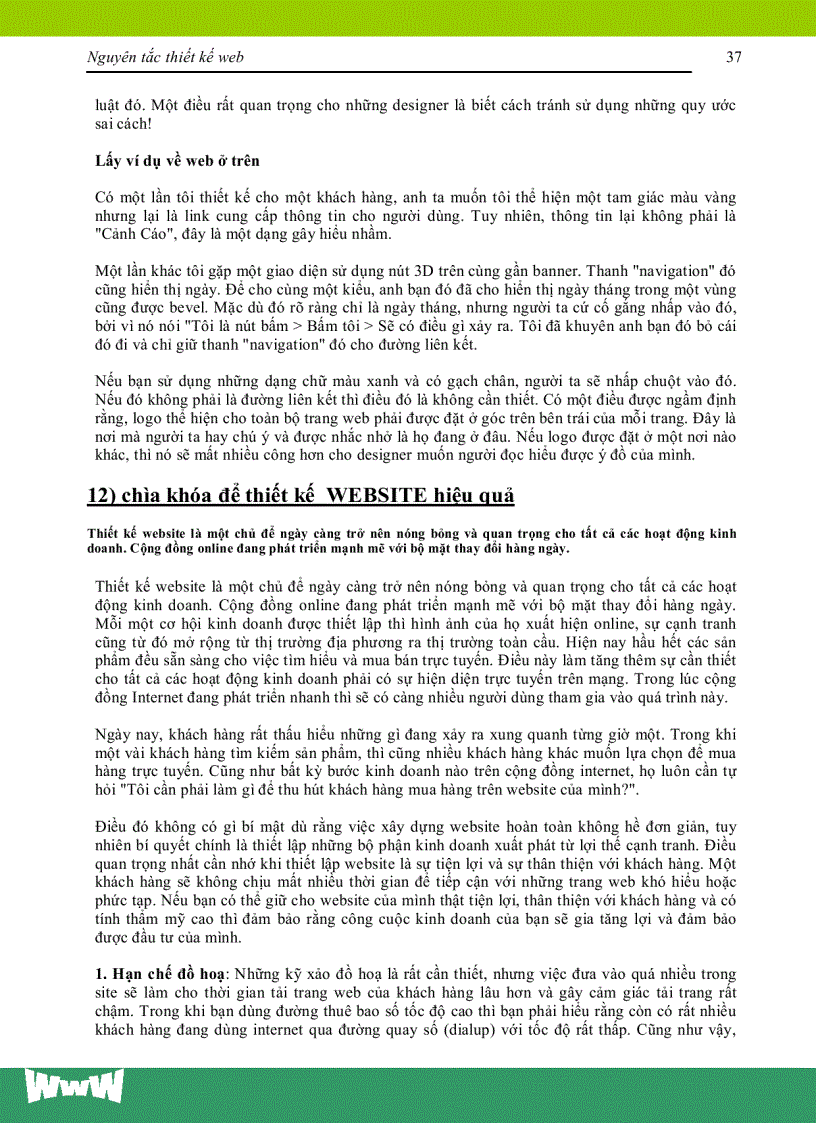 image for page Nguyên tắc thiết kế web 1