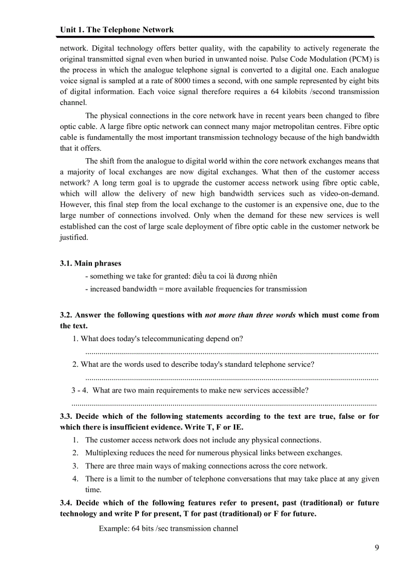 image for page Tiếng Anh chuyên ngành Điện tử Viễn Thông 1