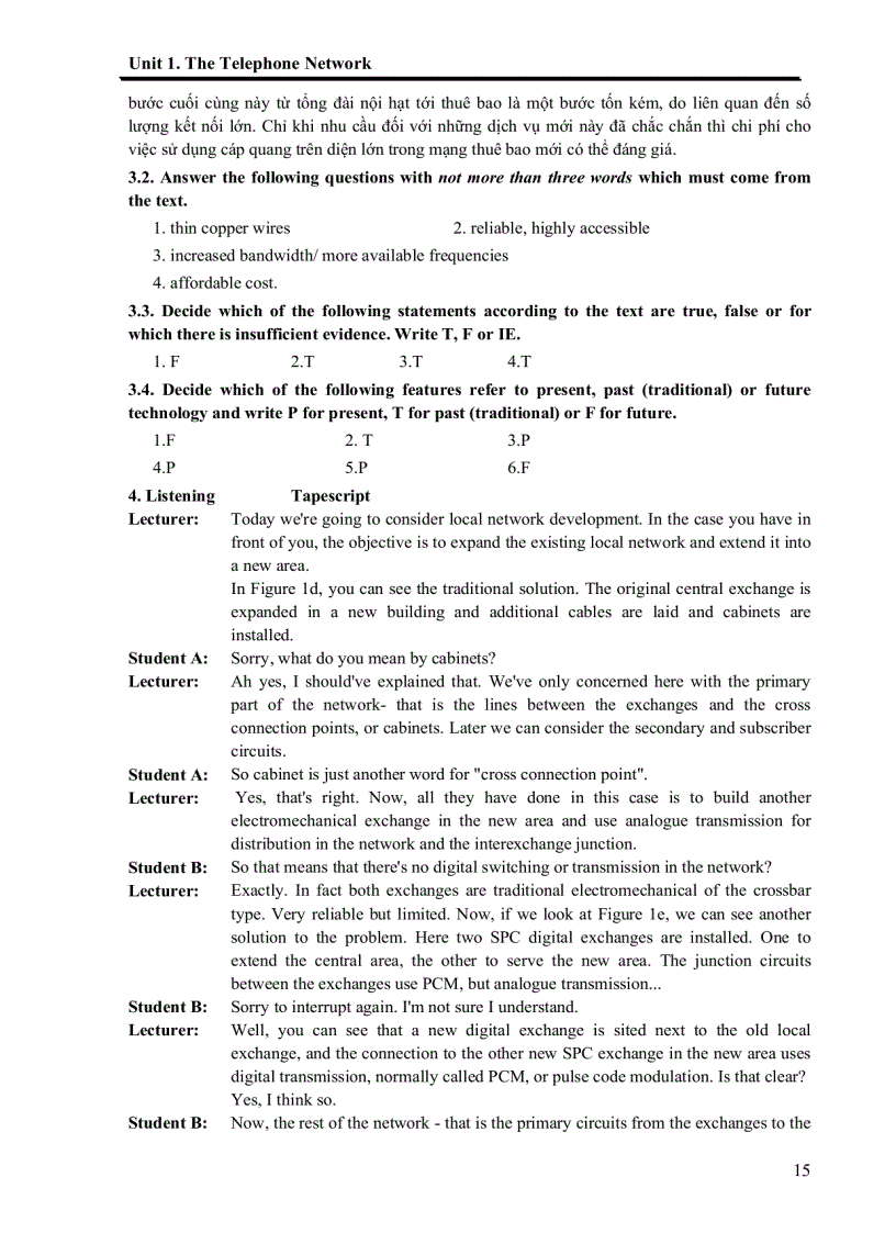 image for page Tiếng Anh chuyên ngành Điện tử Viễn Thông 1