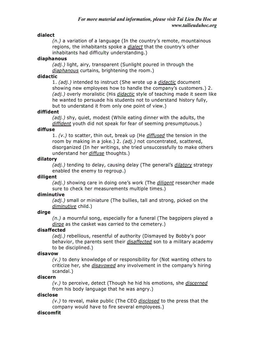 image for page The 1000 Most Common SAT Words