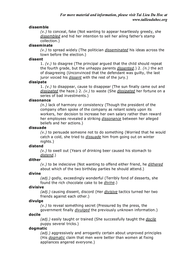 image for page The 1000 Most Common SAT Words