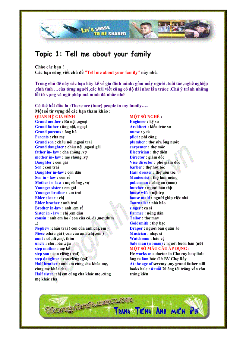 image for page 1001 bài viết tiếng anh dành cho người mới học