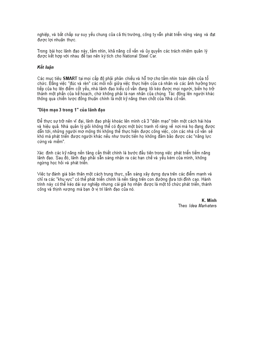 image for page Diện mạo thứ ba của lãnh đạo Nhà cố vấn