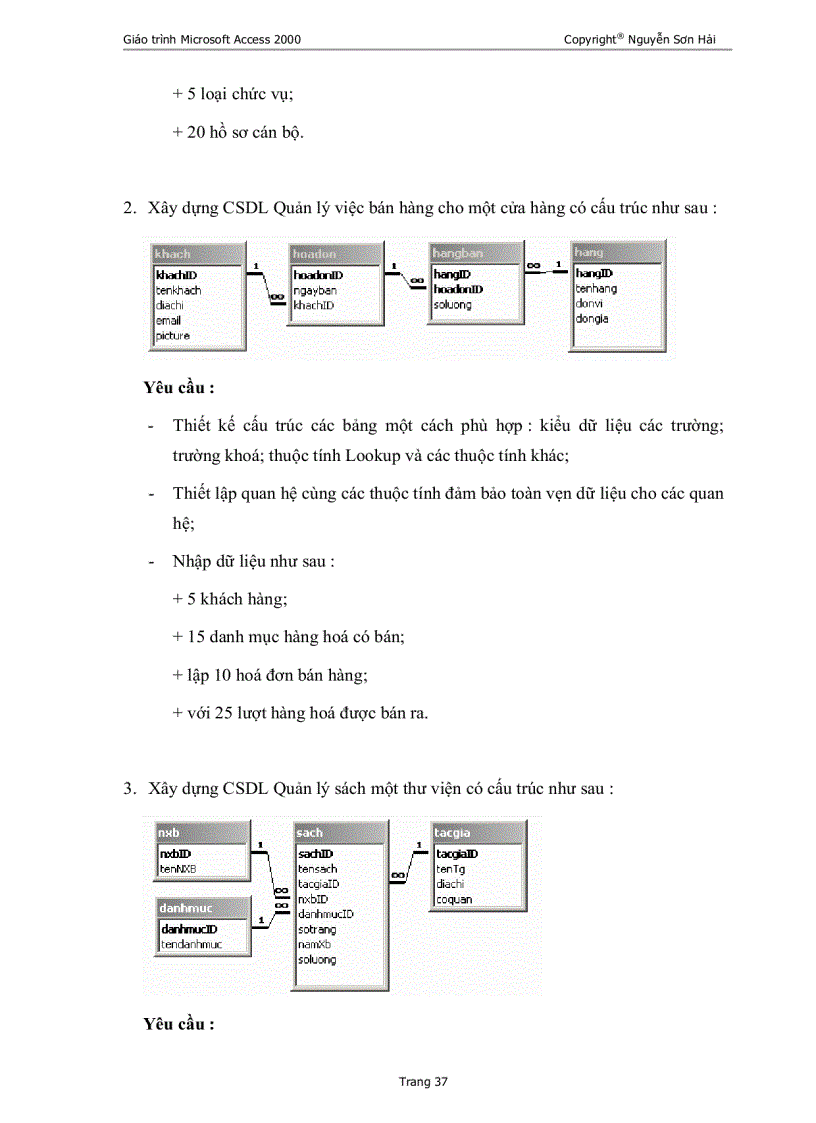 image for page Giáo trình Microsoft Access