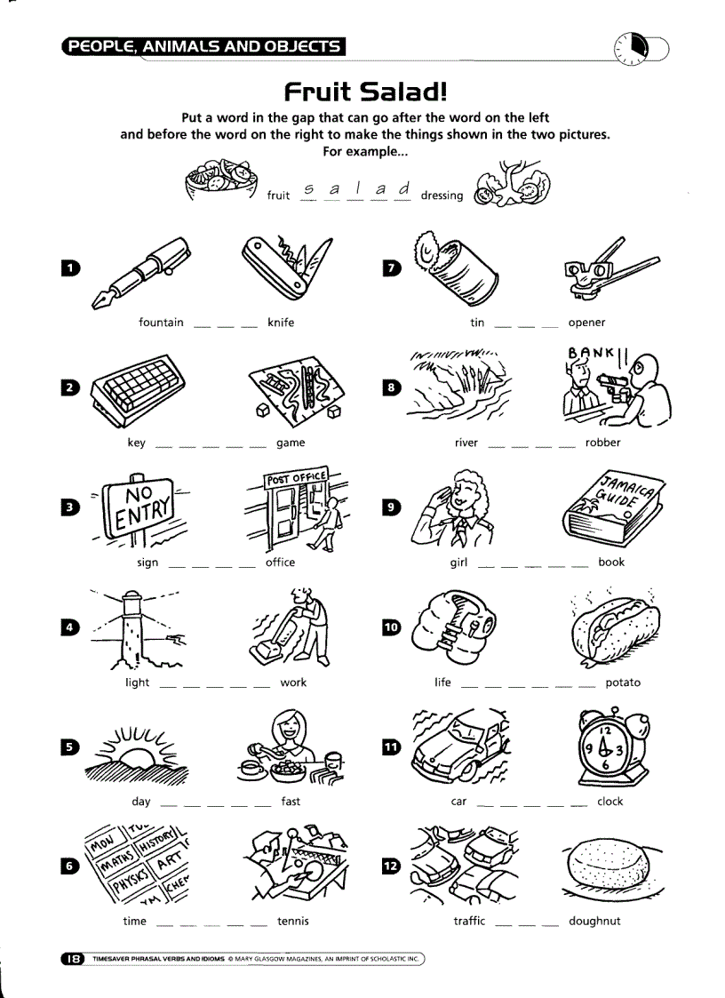 image for page TimeSaver Phrasal Verbs Idioms