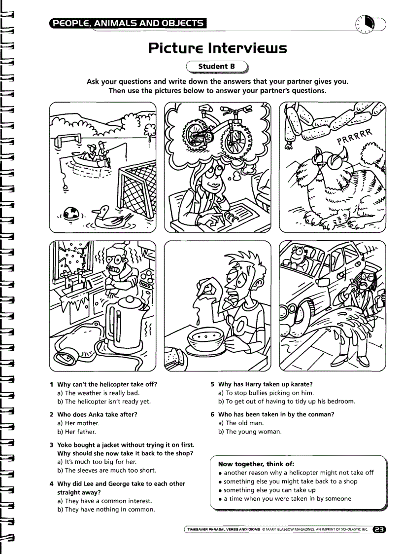 image for page TimeSaver Phrasal Verbs Idioms