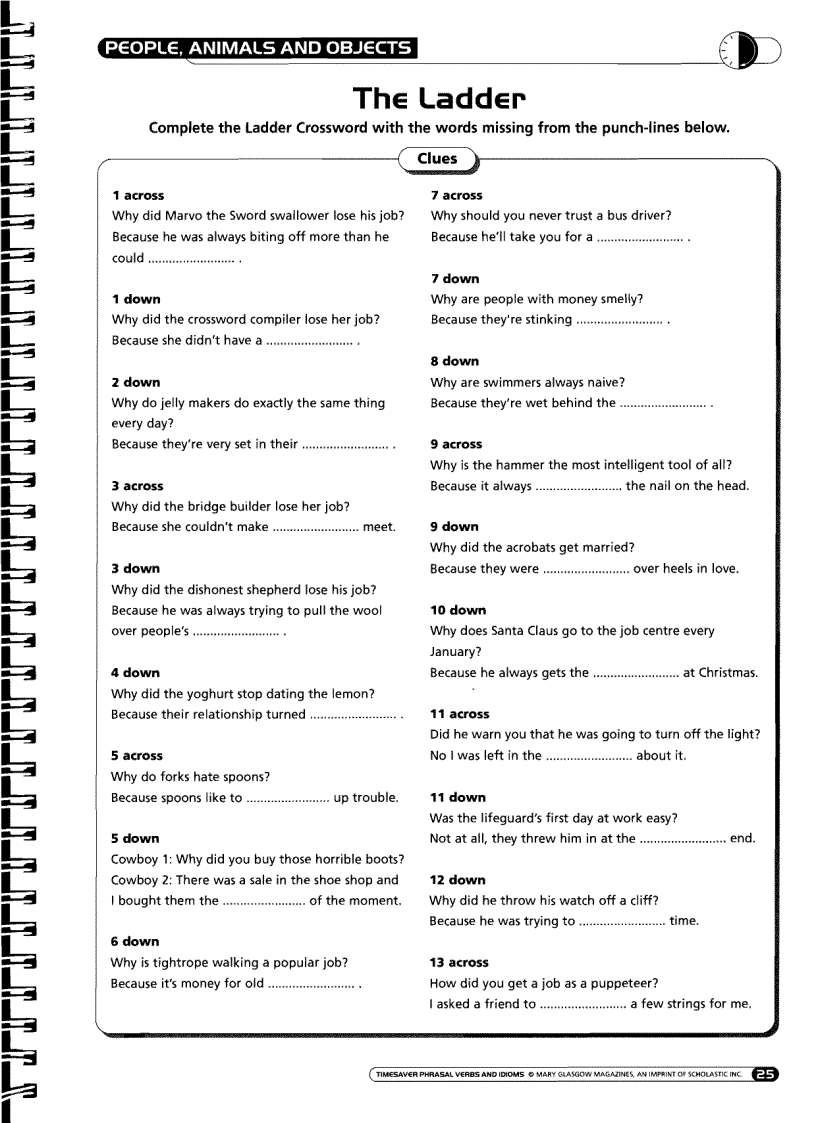 image for page TimeSaver Phrasal Verbs Idioms