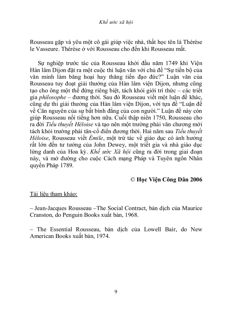 image for page Khế ước xã hội Tiếng Việt