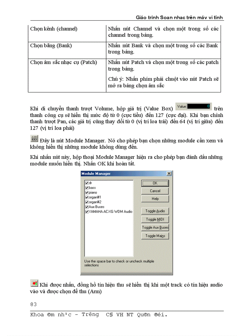 image for page Giáo trình soạn nhạc trên máy tính