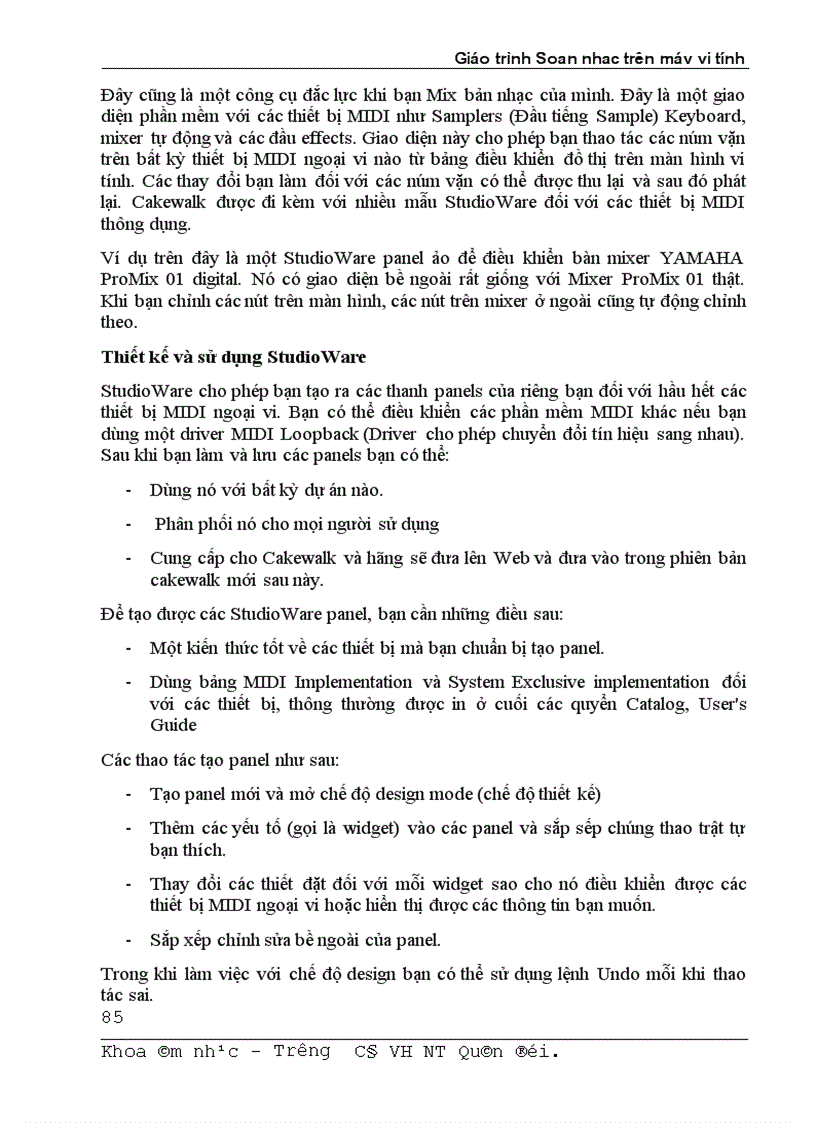 image for page Giáo trình soạn nhạc trên máy tính