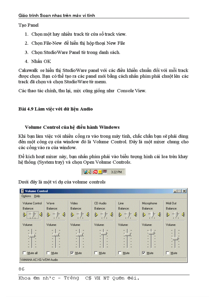image for page Giáo trình soạn nhạc trên máy tính