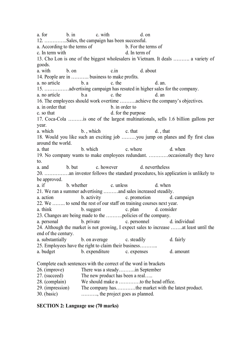 image for page Ôn thi Anh văn chuyên ngành ngân hàng