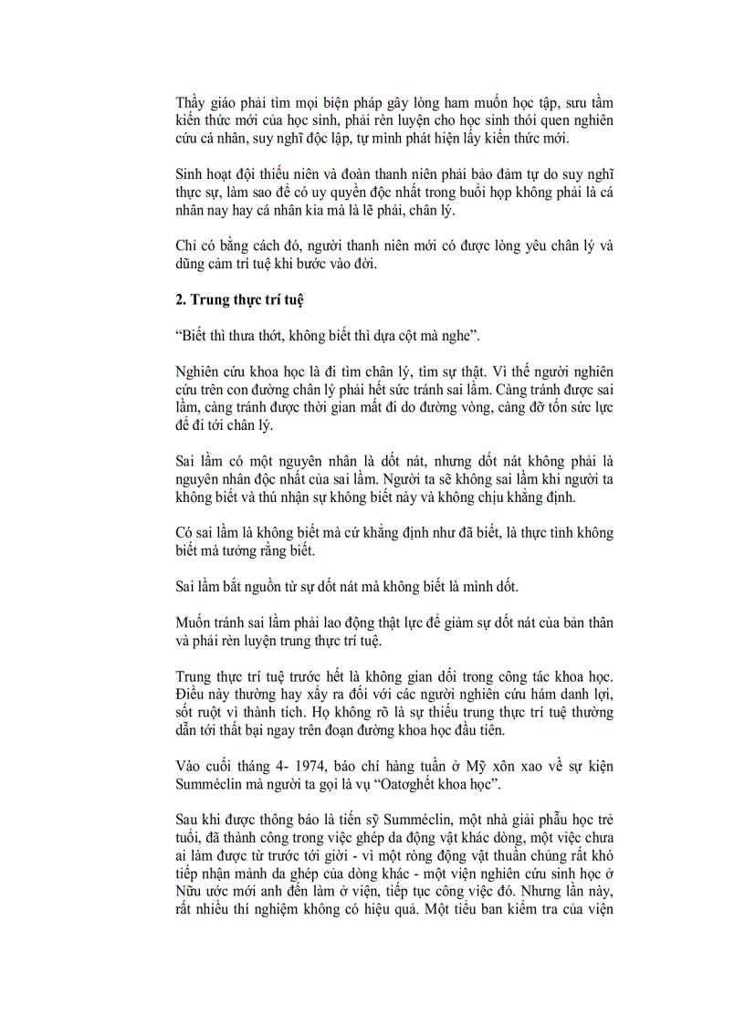 image for page Khoa học hoá cách suy nghĩ làm việc học tập