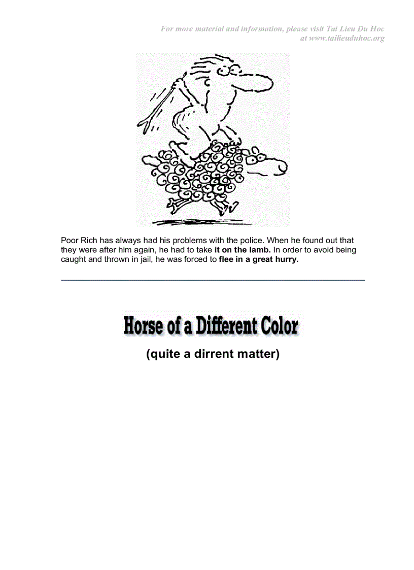 image for page 101 American English Idioms