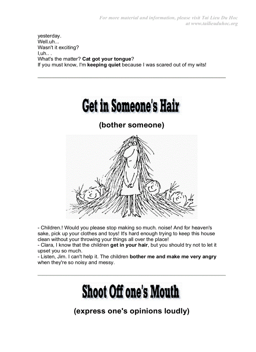 image for page 101 American English Idioms