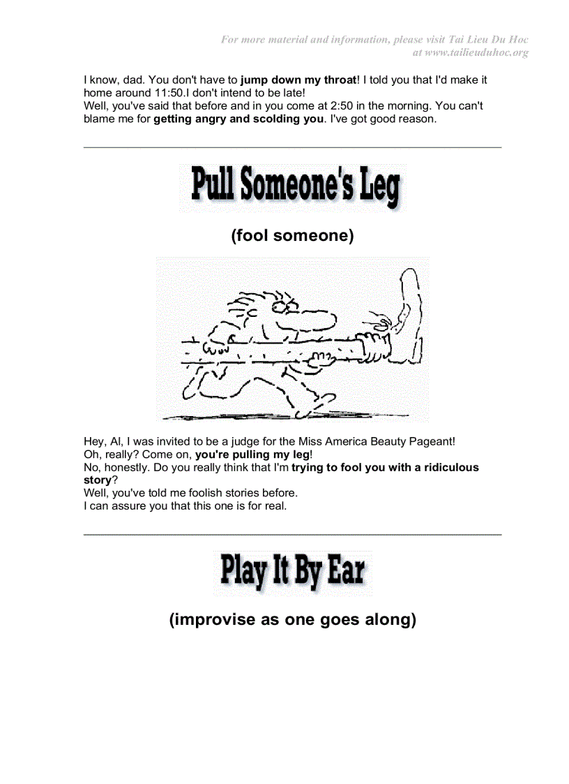image for page 101 American English Idioms