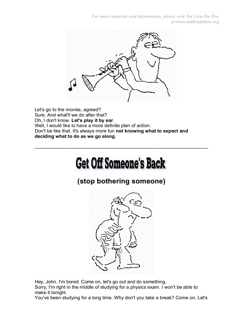 image for page 101 American English Idioms