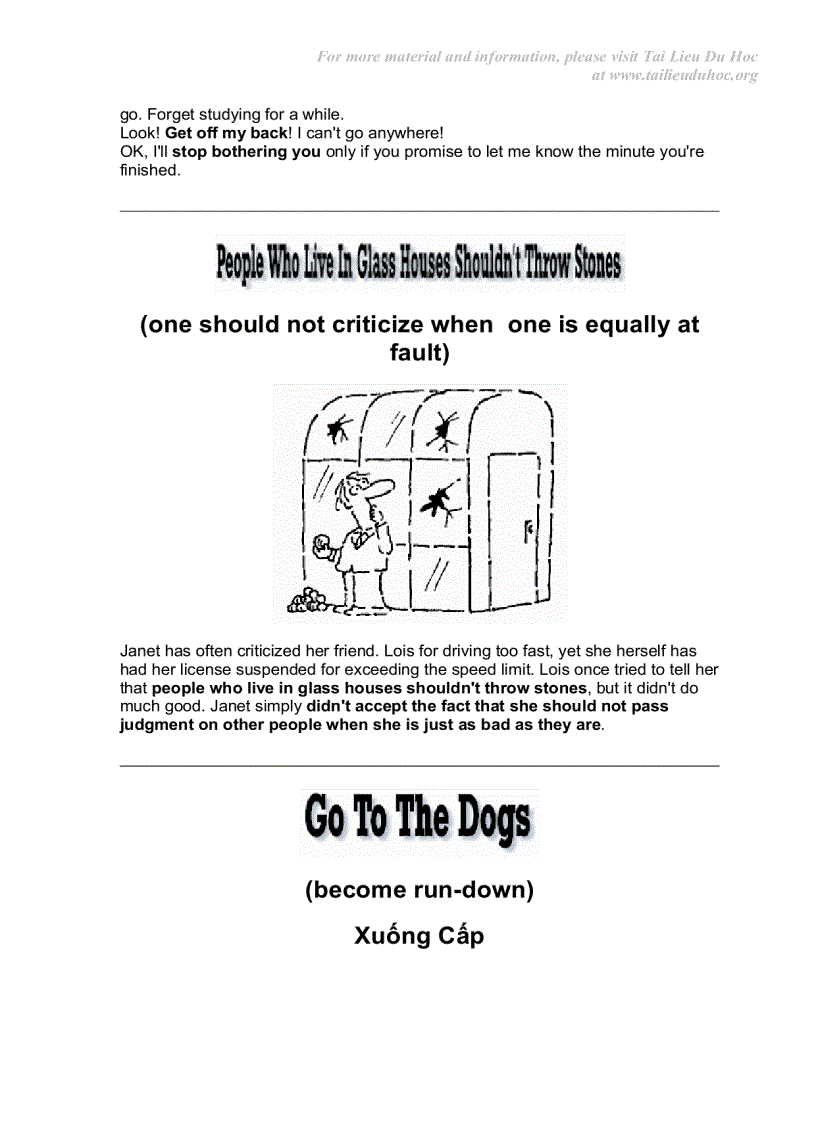 image for page 101 American English Idioms