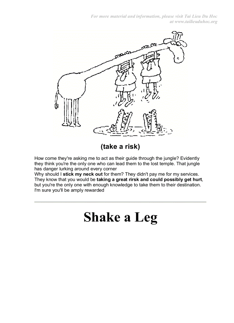 image for page 101 American English Idioms