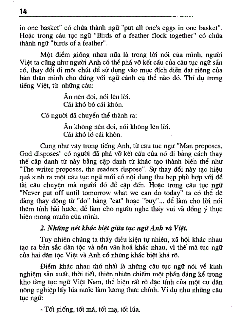 image for page Tuyển tập thành ngữ tục ngữ ca dao Việt Anh thông dụng