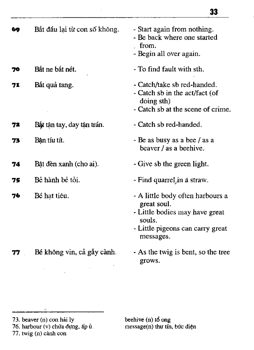 image for page Tuyển tập thành ngữ tục ngữ ca dao Việt Anh thông dụng