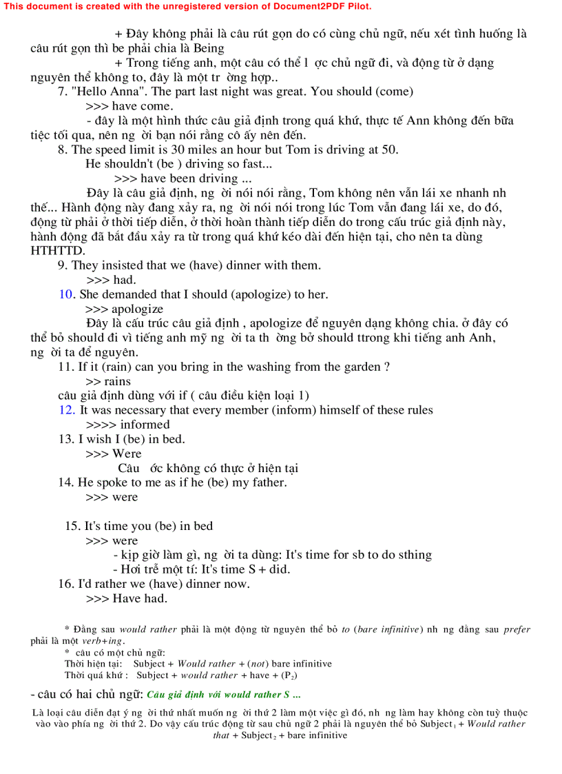 image for page Các dạng bài chia động từ tiếng Anh