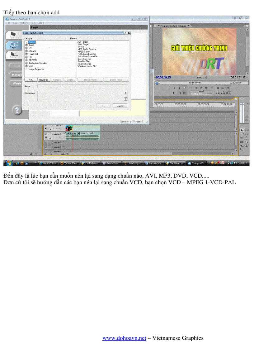 image for page Hướng dẫn sử dụng Canopus trong Adobe Premier Pro