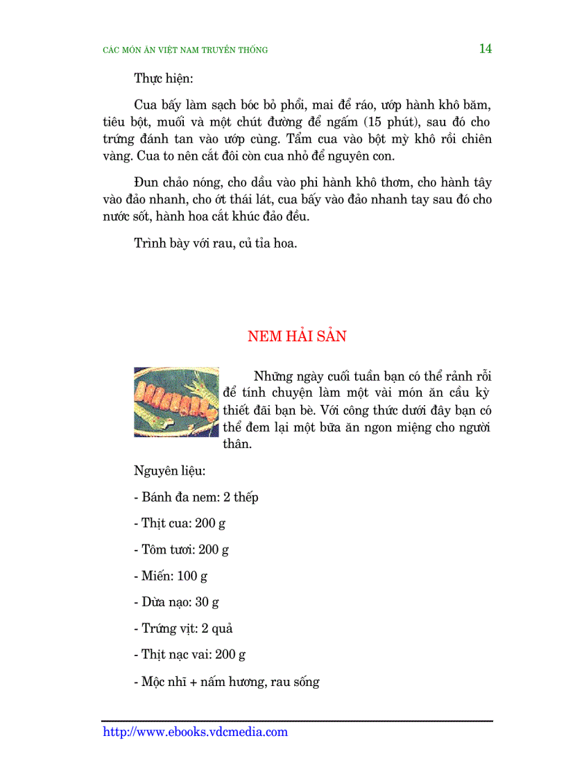 image for page 1158 Món ăn Việt Nam