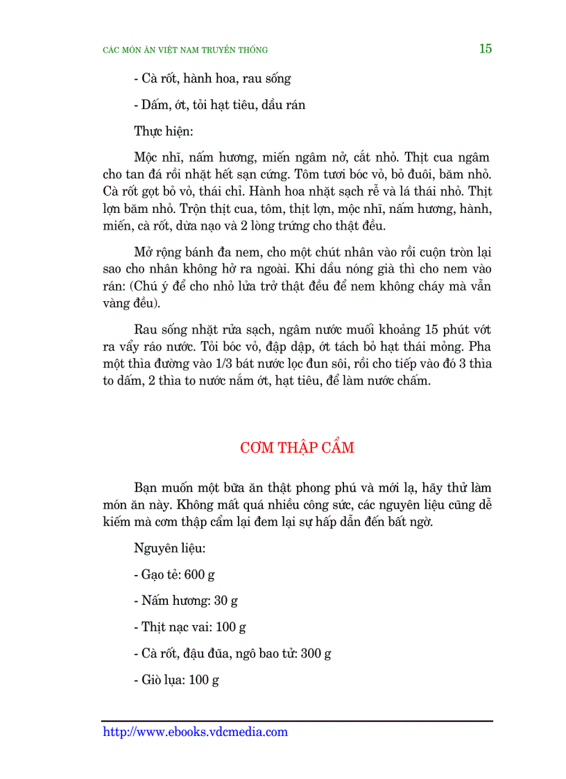 image for page 1158 Món ăn Việt Nam