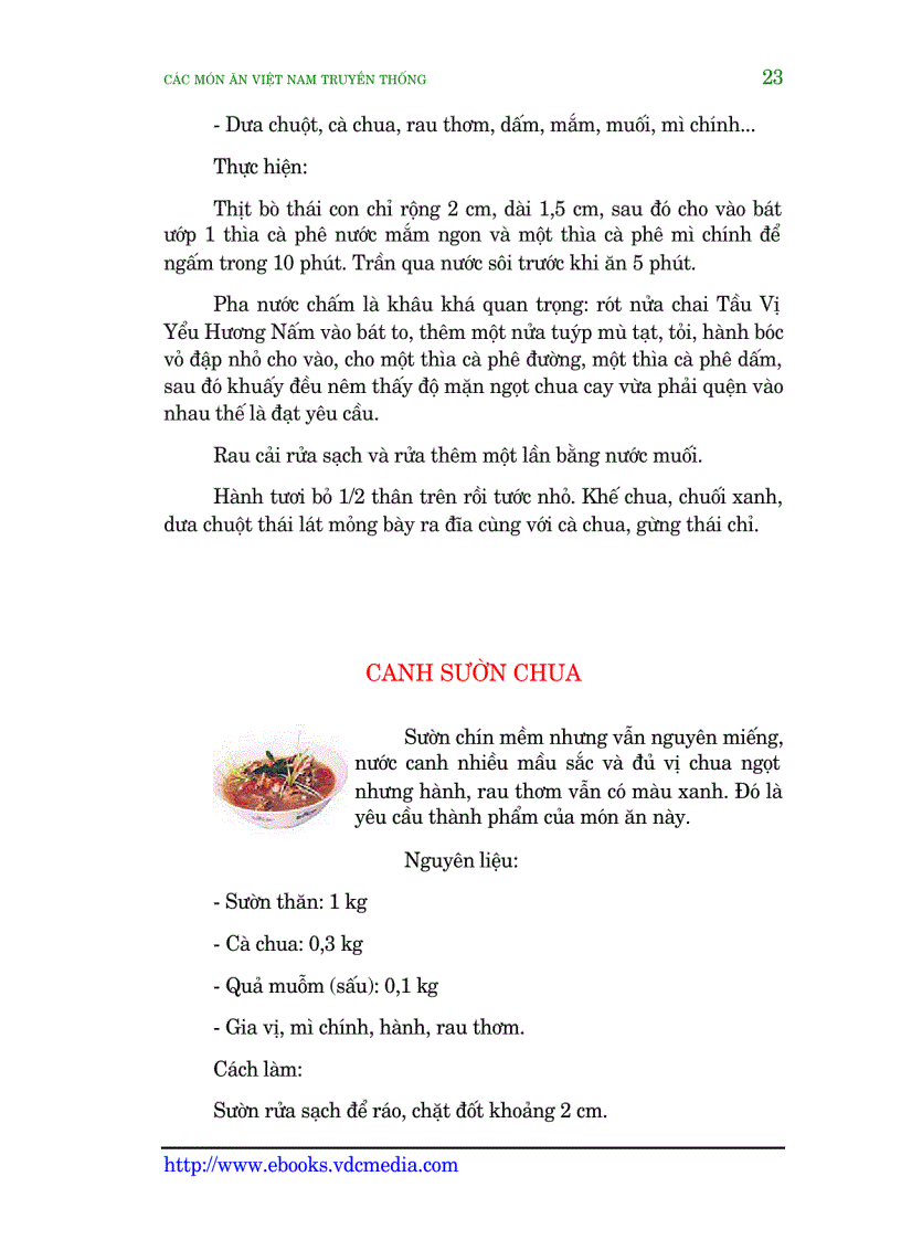 image for page 1158 Món ăn Việt Nam