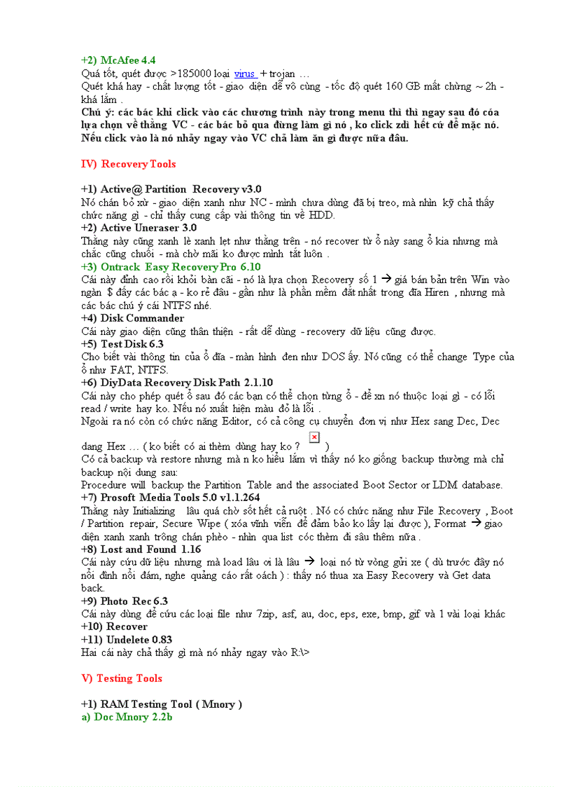 image for page Tổng quan về Hiren s Boot