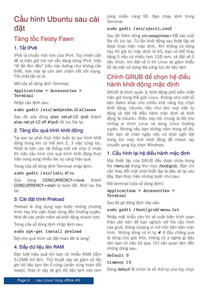 image for page Say Linux