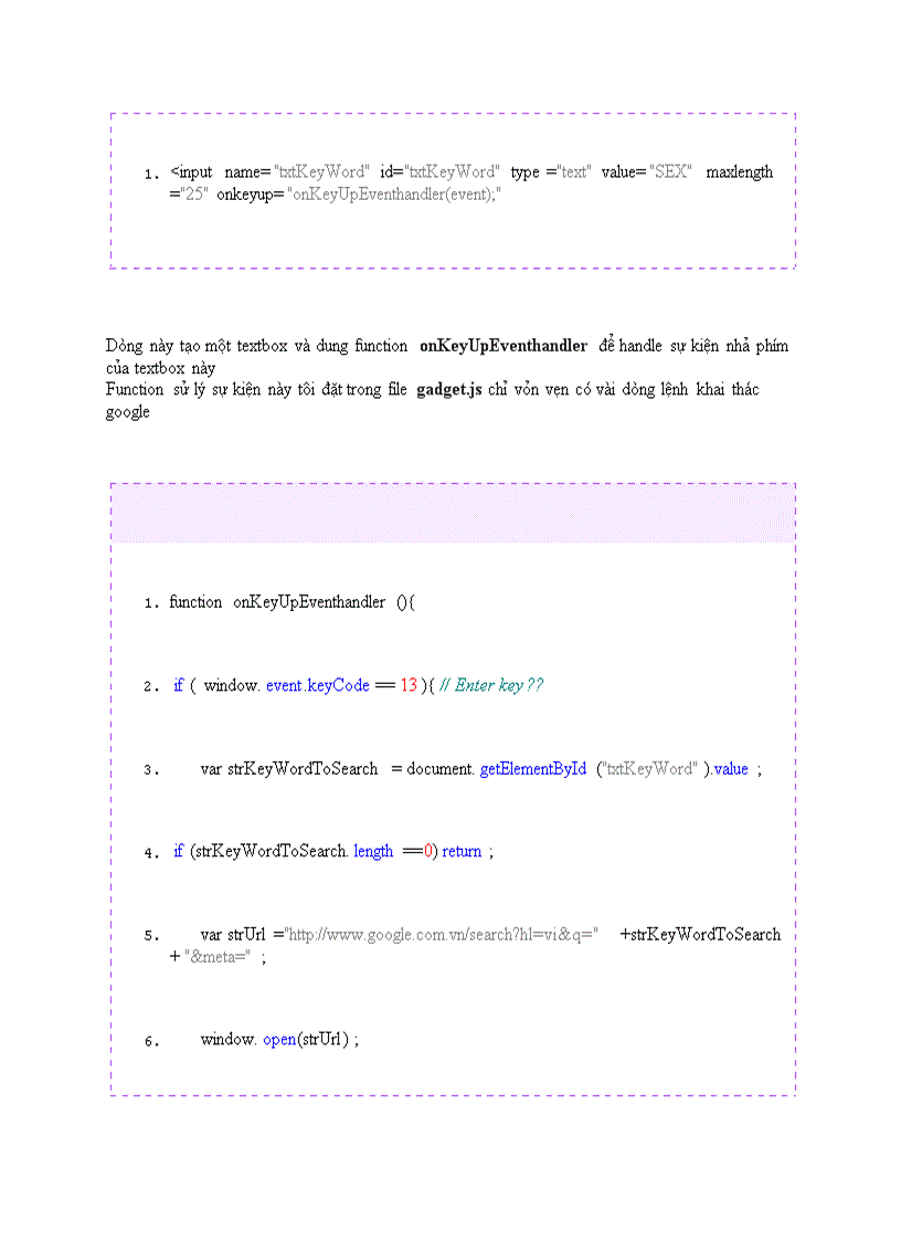 image for page Kỹ thuật lập trình Gadget